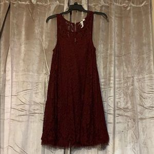 Maroon dress